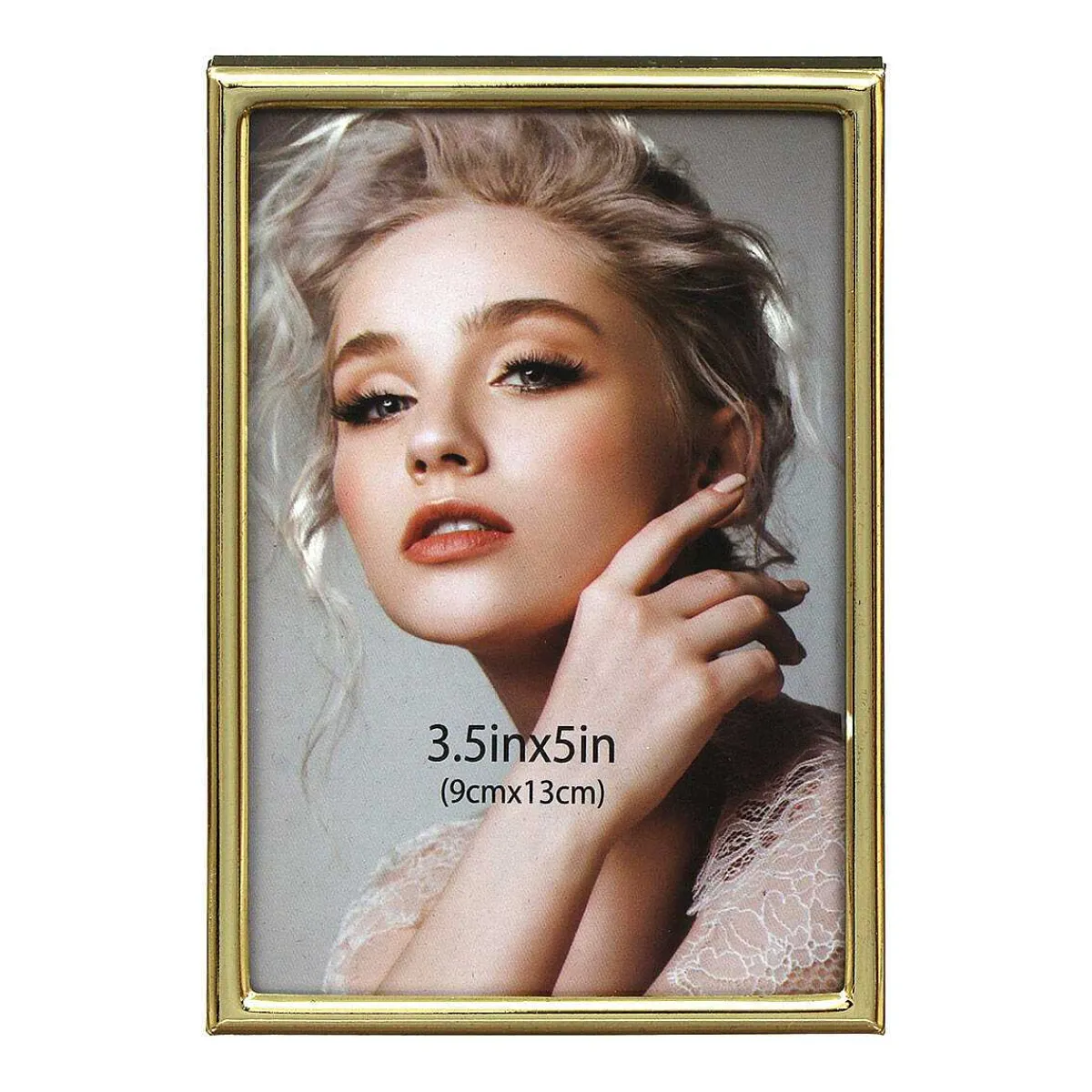 Gold Narrow Edge Frame 3.5X5>Temptation Cheap