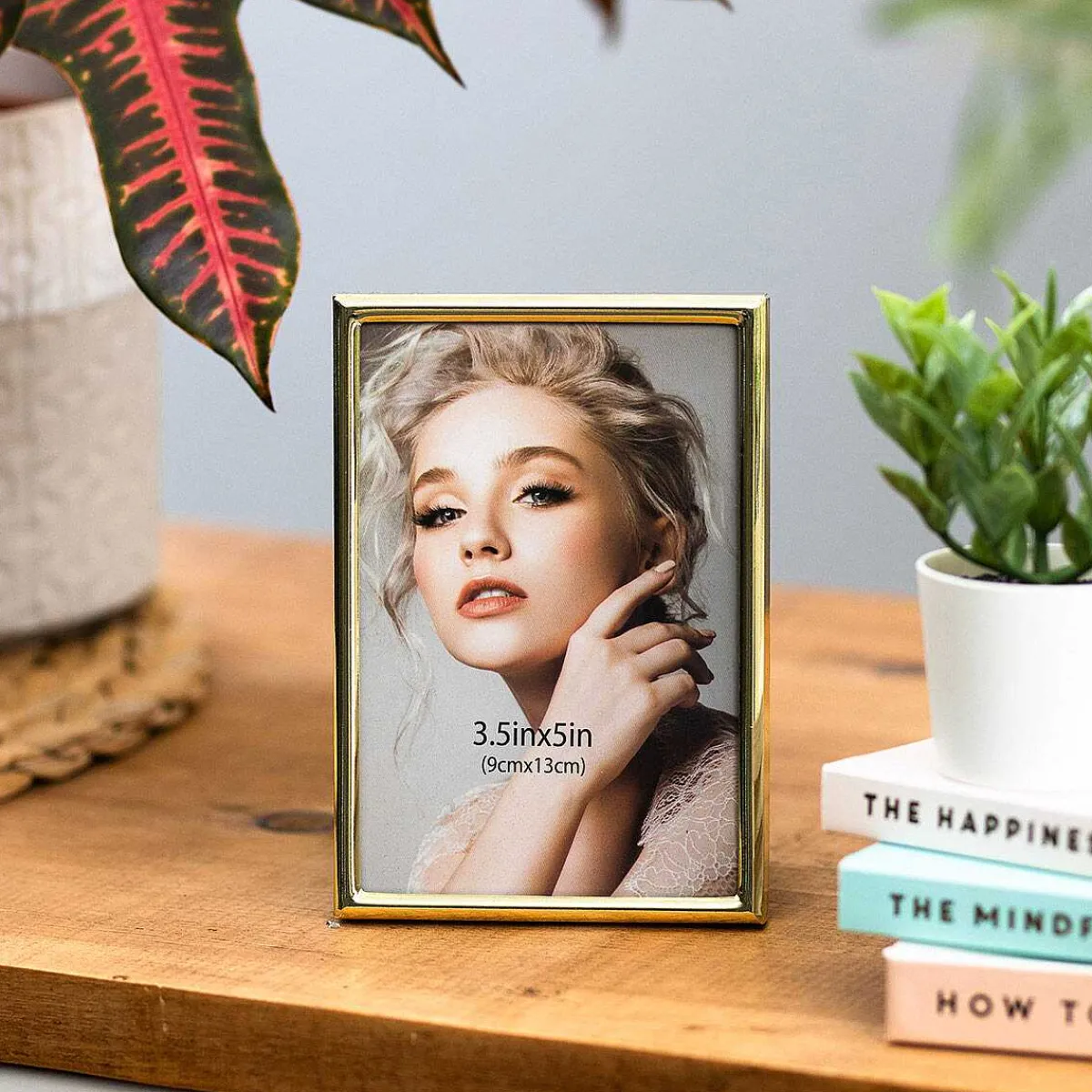 Gold Narrow Edge Frame 3.5X5>Temptation Cheap