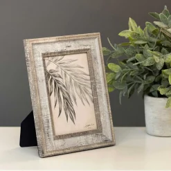 Grey Wood 4X6 Frame><noscript><img width=