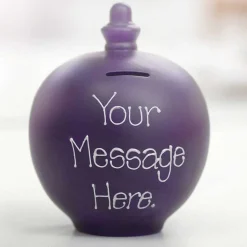 Personalisable Purple Money Pot><noscript><img width=