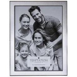 Silver Edged Photo Frame 6X8>Temptation Shop