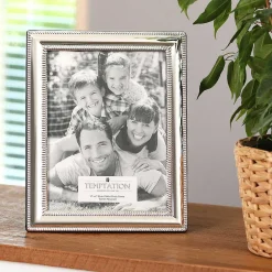 Silver Plated Bobble Edge Photo Frame 6X8><noscript><img width=