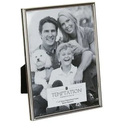 Silver Plated Narrow Edge Photo Frame 5X7>Temptation Best