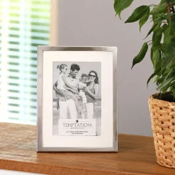 Silver-Plated Mounted Frame 4X6>Temptation Cheap