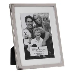 Silver-Plated Mounted Frame 5X7>Temptation Fashion