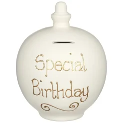 'special Birthday' Gold On Cream Money Pot><noscript><img width=