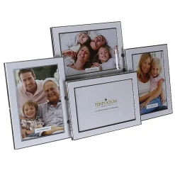 White Edged Collage Photo Frame 4 6X4>Temptation Fashion