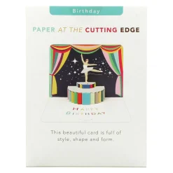 Ballerina Happy Birthday 3D Card>The Art File Shop