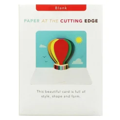 Hot Air Balloon 3D Greetings Card>The Art File Cheap