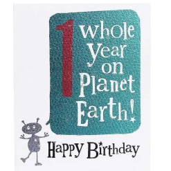 1 Whole Year Birthday Card>The Bright Side Outlet