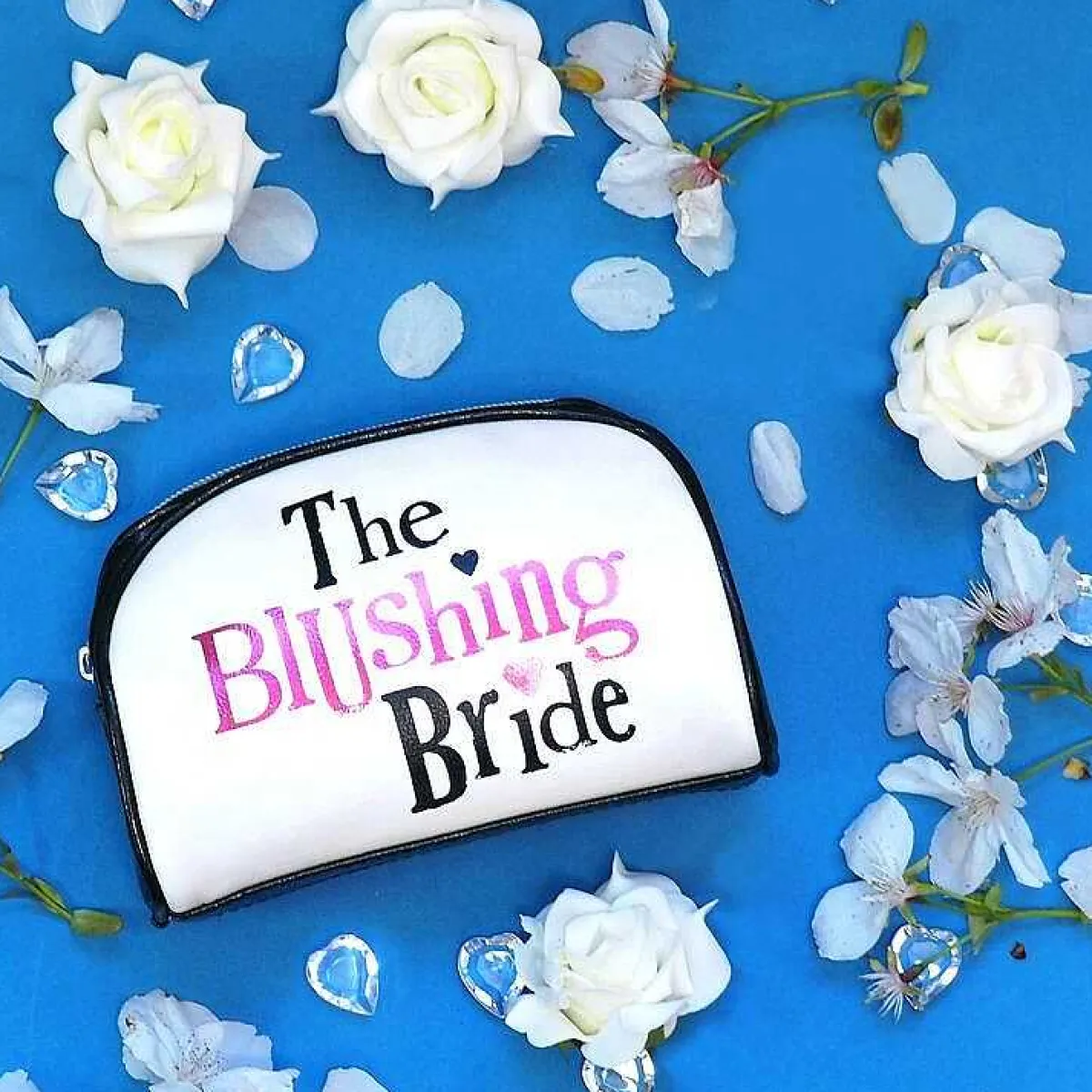 Blushing Bride Cosmetic Bag>The Bright Side Shop