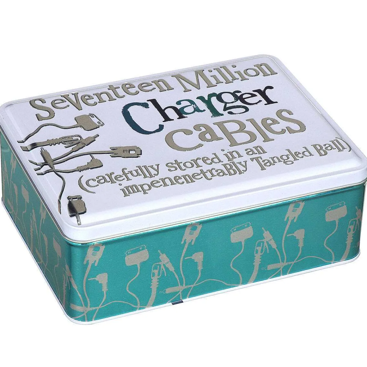 Charger Cables Tin>The Bright Side Cheap