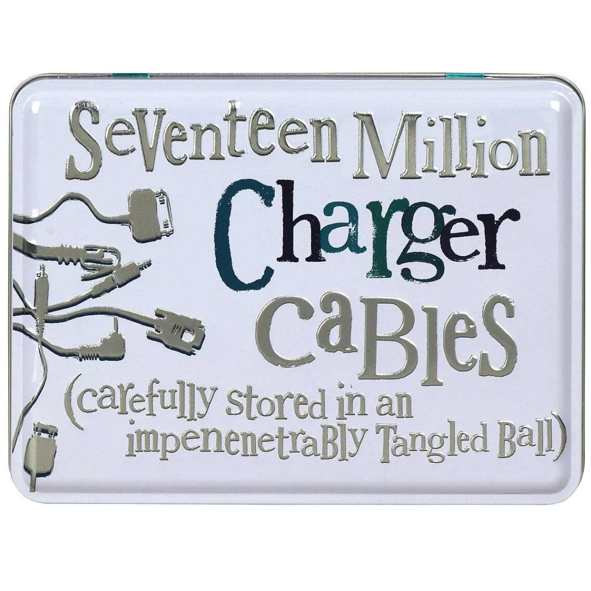 Charger Cables Tin>The Bright Side Cheap
