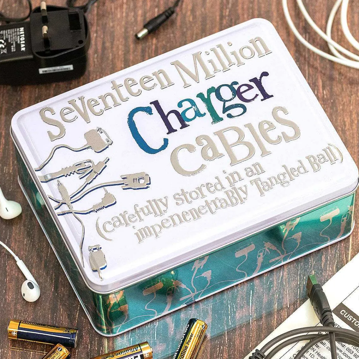 Charger Cables Tin>The Bright Side Cheap