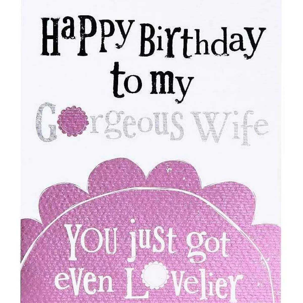 Even Lovelier Wife Birthday Card>The Bright Side Shop