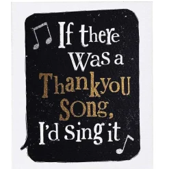 I'D Sing It Thank You Card>The Bright Side Outlet