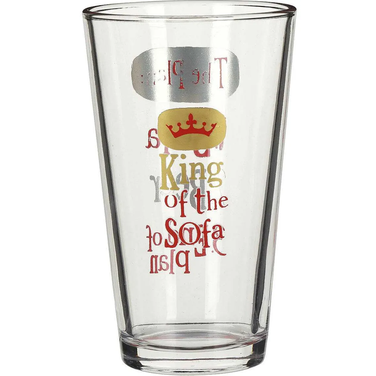 King Of The Sofa Beer Glass>The Bright Side Fashion