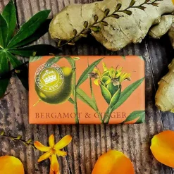 Bergamot & Ginger Luxury Shea Butter Soap 240G><noscript><img width=