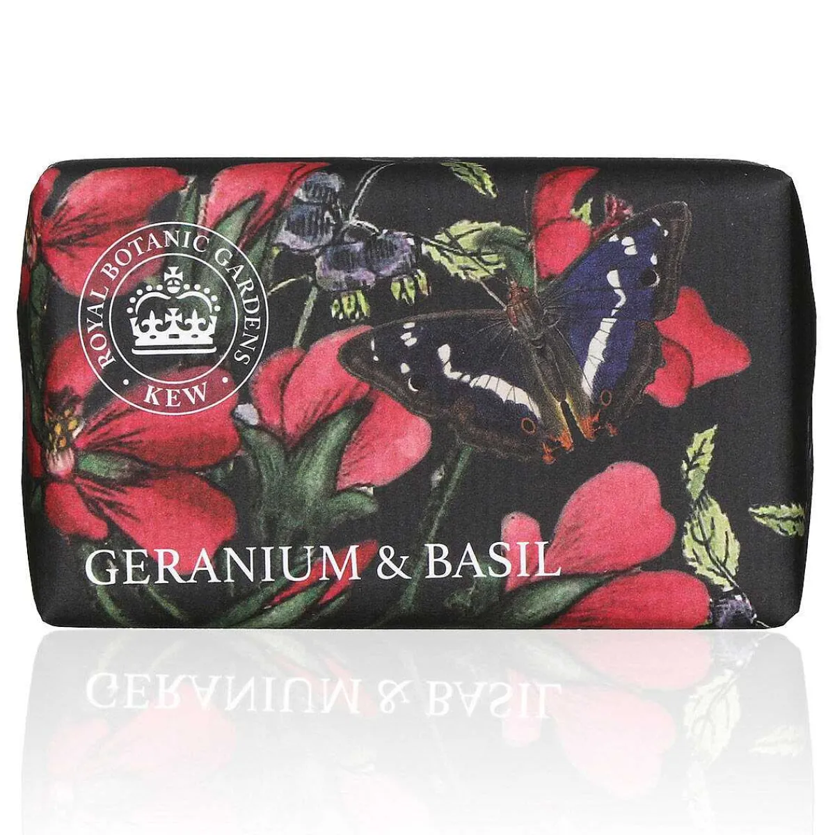 Geranium & Basil Shea Butter Soap 240G>The English Soap Company Best