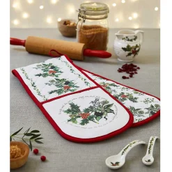 Double Oven Glove>The Holly and The Ivy Sale