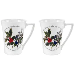 Set Of 2 Mugs>The Holly and The Ivy Hot