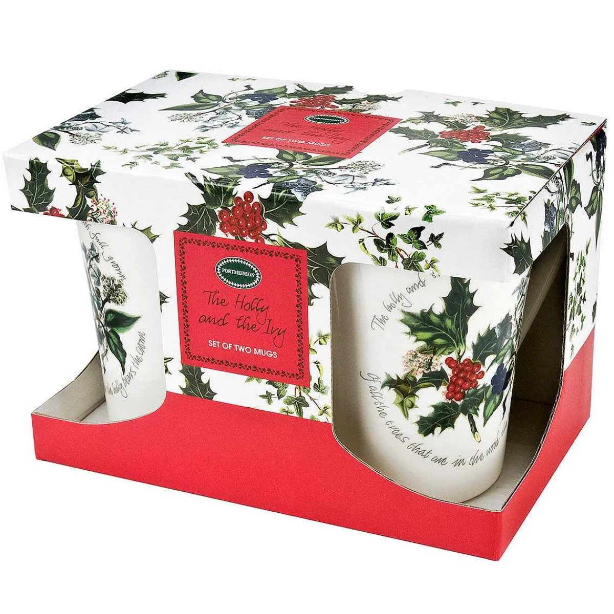 Set Of 2 Mugs>The Holly and The Ivy Hot