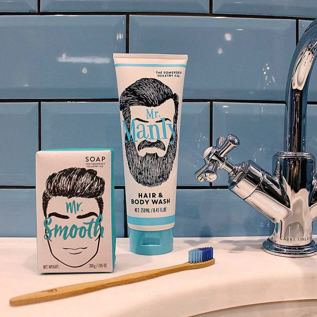 Mr Manly Hair & Body Wash 250Ml>The Somerset Toiletry Co Hot