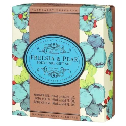 Naturally European Freesia And Pear Body Care Gift Set><noscript><img width=