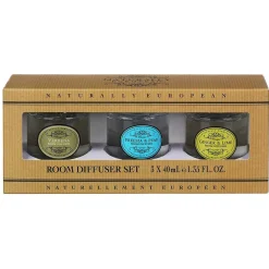 Naturally European Set Of 3 Reed Diffusers Gift Set>The Somerset Toiletry Co Shop