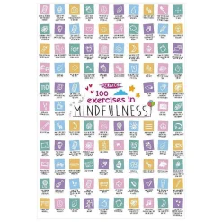 100 Exercises In Mindfulness A2 Scratch Poster>The Source Online