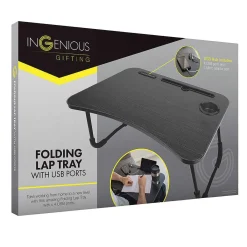 Folding Lap Tray With Usb Port>The Source Shop