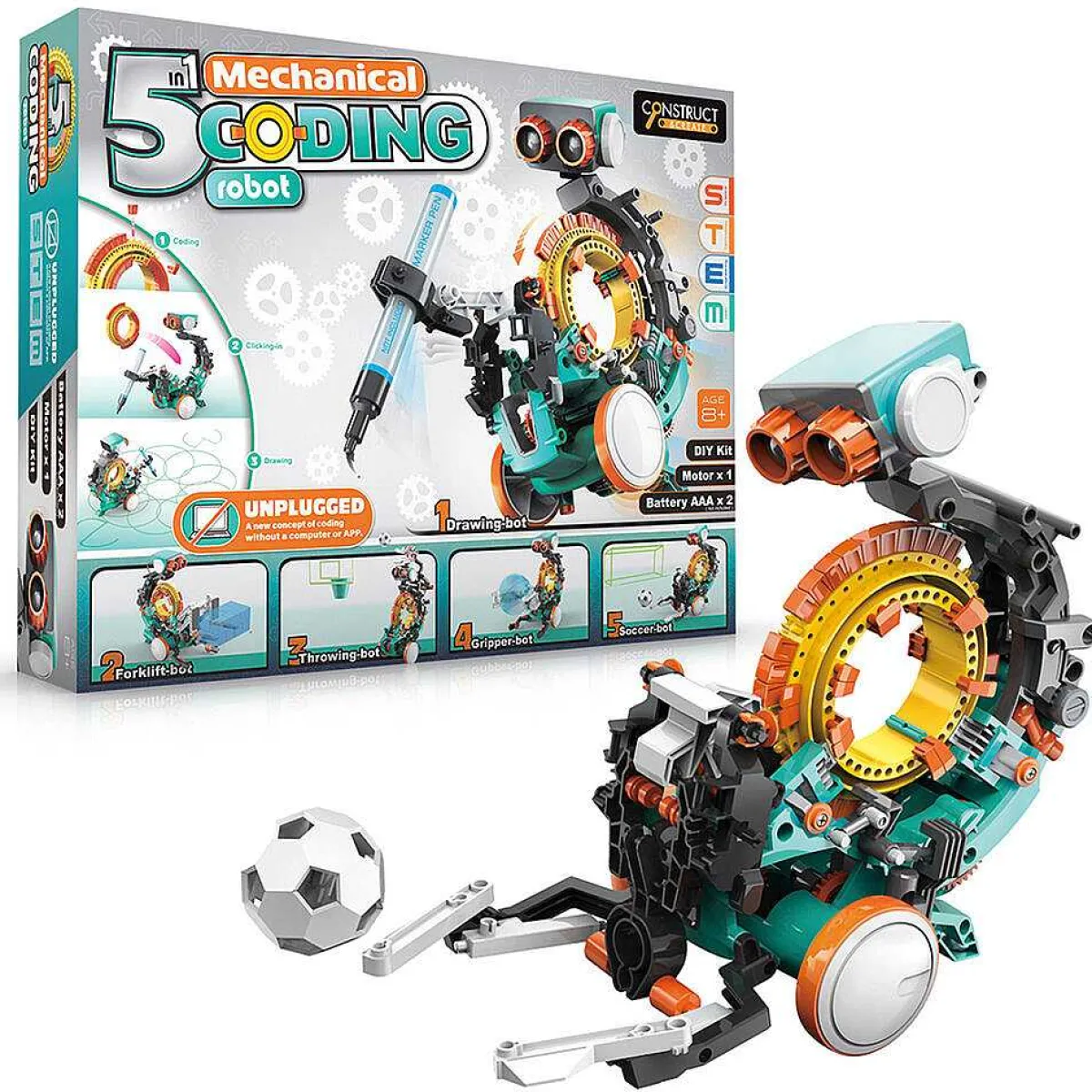 5-In-1 Mechanical Coding Robot>The Source Sale