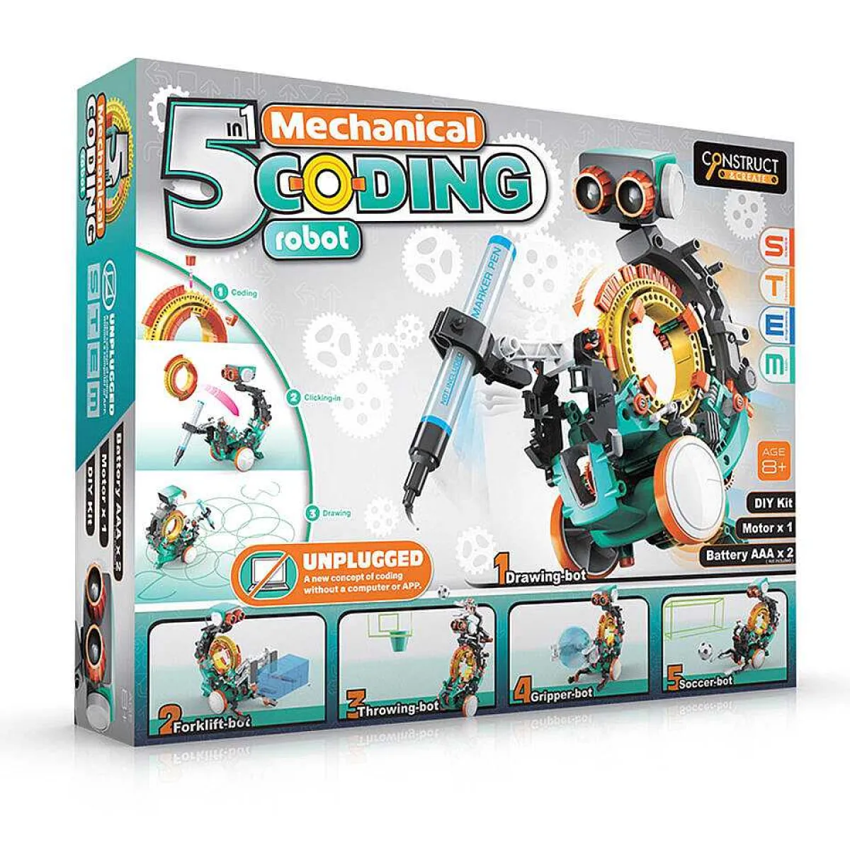 5-In-1 Mechanical Coding Robot>The Source Sale