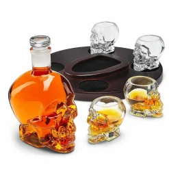 Ingenious Skull Decanter Set>The Source Sale