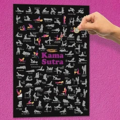 Kama Sutra A2 Scratch Poster>The Source Best Sale