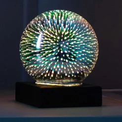 Led 3D Usb Fibre Ball Light><noscript><img width=