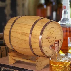 Mini Whisky Barrel Drinks Dispenser><noscript><img width=