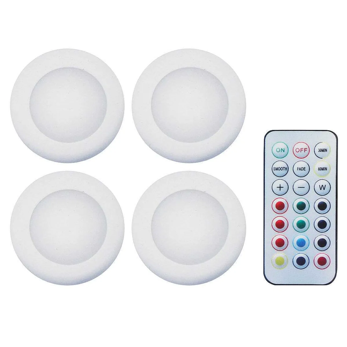 Red5 Remote Control Mood Lights Set Of 4>The Source Best Sale