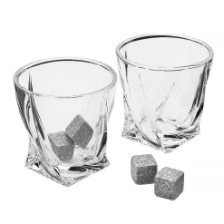 Set Of 2 Twisted Glasses>The Source Best