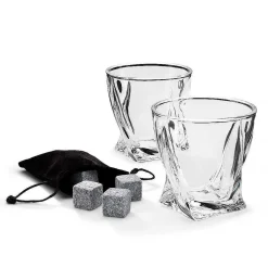 Set Of 2 Twisted Glasses>The Source Best