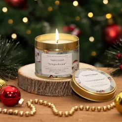 'All Things Jolly' Gingerbread Tin Candle>Toasted Crumpet Online