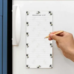 'Bumblebees' Magnetic Shopping List Pad>Toasted Crumpet Cheap