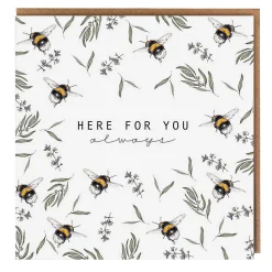 Bumblebee 'Here For You Always' Card>Toasted Crumpet Outlet