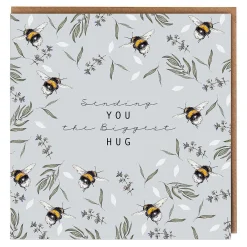 Bumblebee 'sending You The Biggest Hug' Card>Toasted Crumpet Online