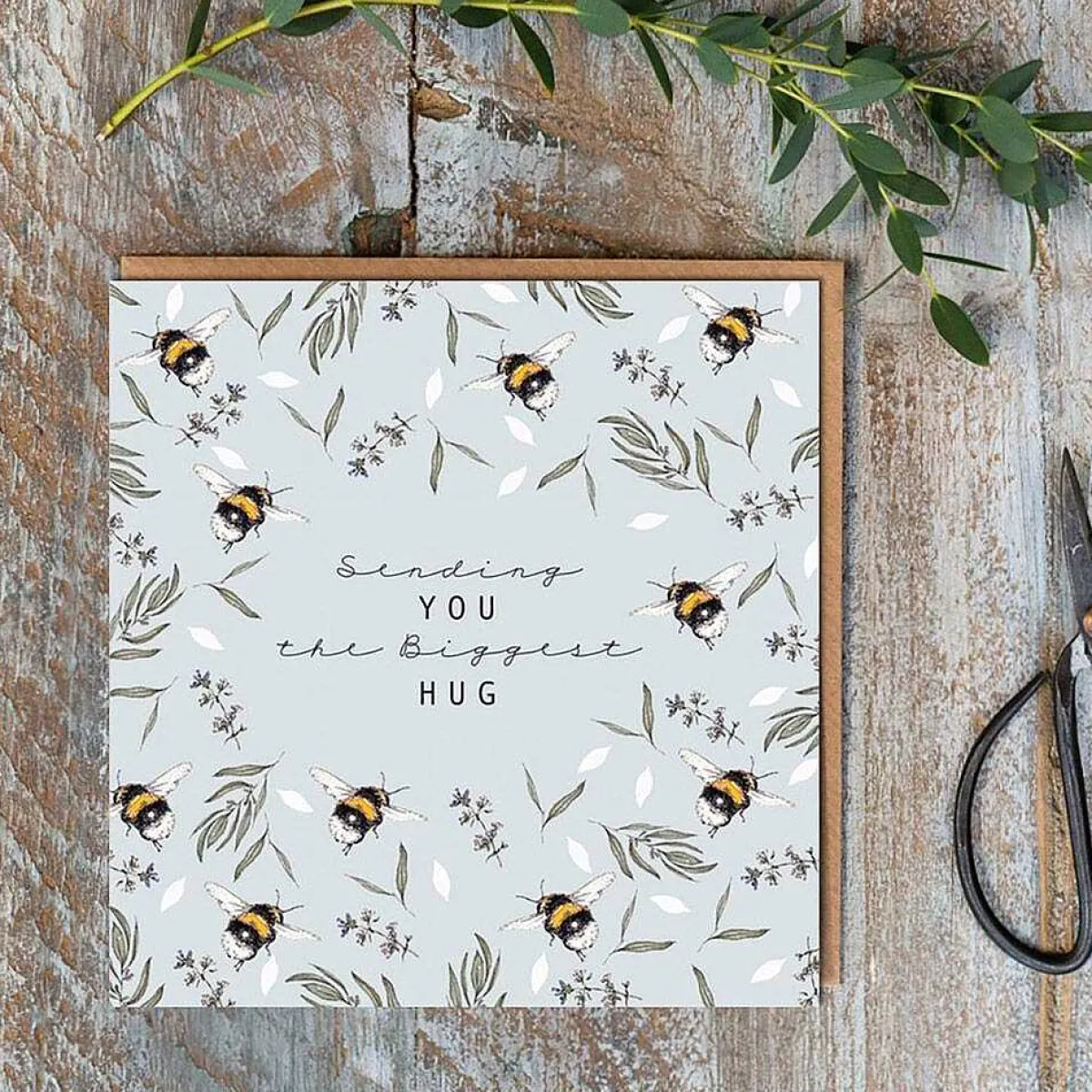 Bumblebee 'sending You The Biggest Hug' Card>Toasted Crumpet Online