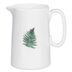 'Fern' Boxed Half Pint Fine Bone China Jug>Toasted Crumpet Cheap
