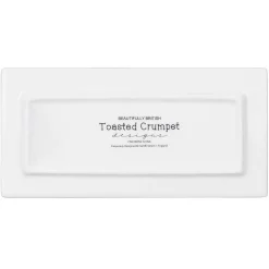 'Fern' Rectangular Soap Dish>Toasted Crumpet Sale