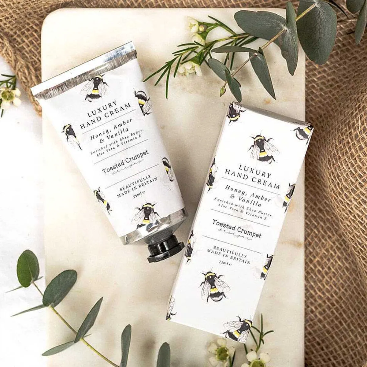 'Honey, Amber & Vanilla' Luxury Hand Cream>Toasted Crumpet Discount