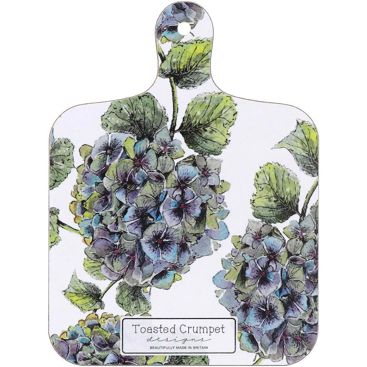 'Hydrangea' Mini Double Sided Chopping Board>Toasted Crumpet Sale