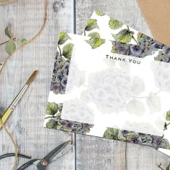 'Hydrangea' Thank You Notecards Set Of 6><noscript><img width=